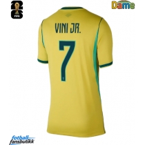 Brasil Vinicius Junior #7 Hjemmedrakt Dame VM 2026 Kortermet